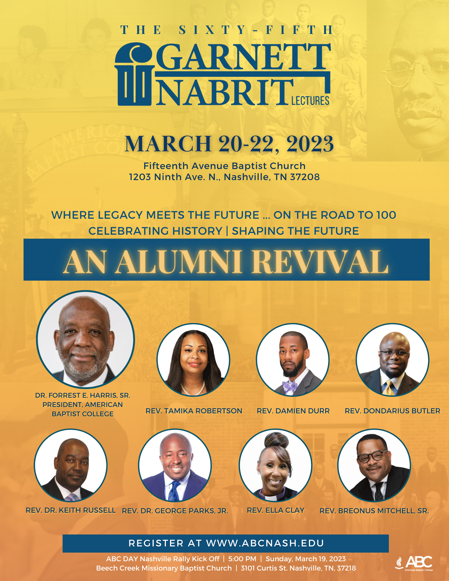 65th Garnett-Nabrit Lecture Series
