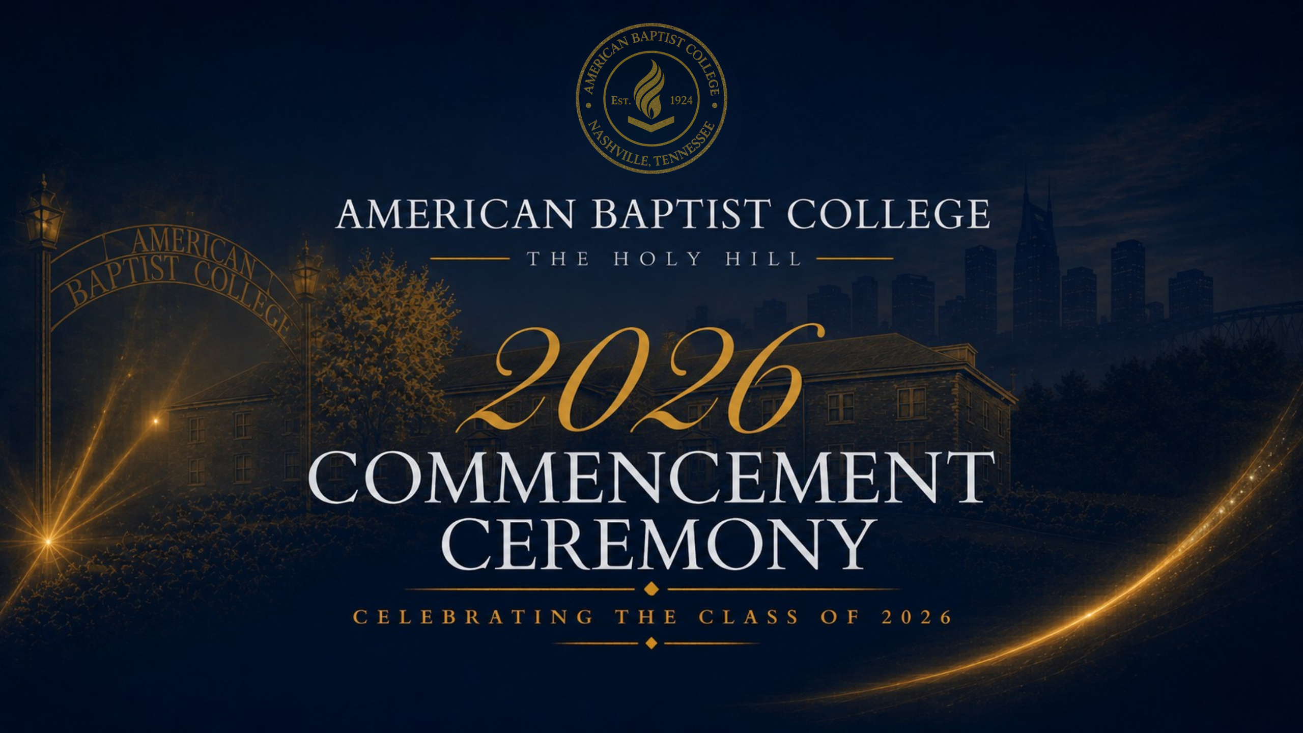 ABC Placeholders for Graduation - Commencement